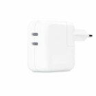 Apple Option: 35W Dual USB-C Port Power Adapter anstelle 30W USB-C Power Adapter - Kostenloses Upgrade (MLY33, MLXW3, MLXY3, MLY13)