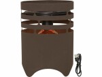 Star Trading Gartenlicht Solar Marron, 25 cm, Braun, Betriebsart