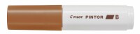 Pilots PILOT Marker Pintor 8.0mm SW-PT-B-BN braun, Kein