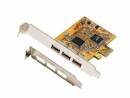 EXSYS PCI-Express-Karte EX-11053, Datenanschluss Seite B: USB