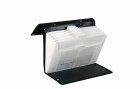 dufco Fächermappe Flip File A4 Soft Touch Schwarz, Typ