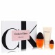 Calvin Klein OBSESSION Gift Set -- 100 ml Eau De Parfum Spray + 198 ml Body Lotion + 1 ml Mini EDP Spray
