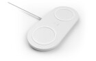 BELKIN Wireless Charger Boost Charge Dual 10W Weiss, Induktion