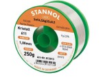 Stannol Lötzinn Kristall 611 TSC Ø 1.0 mm 250