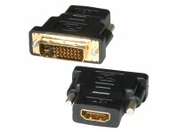 Roline DVI-D (24+1) - HDMI Adapter 12.03.3116 Black, ST/BU