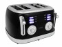 FURBER Toaster Brando Schwarz glanz, Detailfarbe: Schwarz glanz