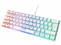 DELTACO Gaming-Tastatur GAM-075-W, Tastaturlayout: QWERTZ (CH)