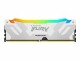 Kingston 16GB DDR5-8000MT/s CL38 DIMM FURY Renegade RGB White XMP