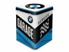 Nostalgic Art Teebeutel-Box BMW Blau/Schwarz/Weiss, Detailfarbe: Weiss