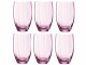 Leonardo Longdrinkglas Poesia 460 ml, 6 Stück, Rosa, Material