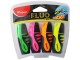 maped Textmarker Fluo Peps Pocket Mini, 4 Stück, Set