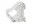 Bild 6 DeLock Hutschienenhalter Keystone 180° gedreht, Detailfarbe: Grau