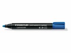 Staedtler Permanent-Marker Lumocolor 352 Blau, permanent