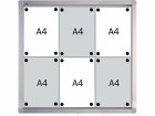 Franken Schaukasten ECO Magnetisch 6 x A4, Papierformat: 6