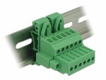 DeLock Hutschiene Terminalblock 6Pin, mit