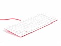 Raspberry Pi Tastatur DE Rot/Weiss, Zubehörtyp: Tastatur, Anschlussart