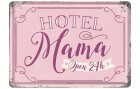 Nostalgic Art Postkarte Hotel Mama 14 x 10 cm, Papierformat