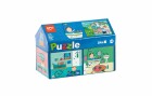 Apli Kids Gebäude-Puzzle Haus 24-teilig, Motiv: Alltägliches