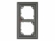 Mobotix Double Frame - Outlet frame - dark grey - 2-gang
