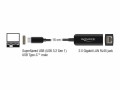 DeLock Netzwerk-Adapter USB-C – RJ45 2.5Gbps schwarz, kompakt