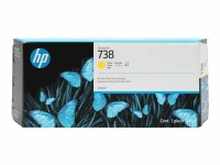 Hewlett-Packard HP 738 - 300 ml - jaune - original