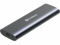 Sandberg - Speichergehäuse - M.2 - M.2 NVMe Card - USB 3.2 (Gen 2