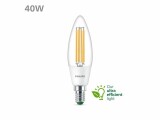 Philips E14 Kerze LED, Ultra-Effizient, Neutralweiss, 40W Ersatz