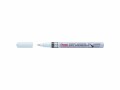 pentel Permanent-Marker 0.7 mm Weiss, Oberfläche: Universal, Set