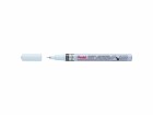 pentel Permanent-Marker 0.7 mm Weiss, Oberfläche: Universal, Set