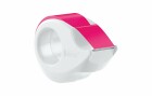 tesa Handabroller Mini x , 1 Rollen Pink/Weiss