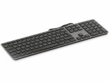 LMP Tastatur USB Grosse Beschriftung WinOS Grau, Tastatur