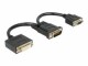 DeLock Delock DMS-59 zu 1x DVI und 1x VGA Adapter,