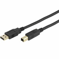 VIVANCO USB 2.0 zert.KabelA-B 45210 1.8m, Kein Rückgaberecht