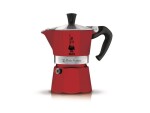 Bialetti Espressokocher Moka Express 6 Tassen, Rot, Betriebsart