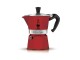 Bialetti Espressokocher Moka Express 6 Tassen, Rot, Material