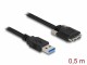 Image 1 DeLock USB 3.0-Kabel USB A - Micro-USB B 0.5