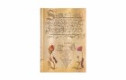 Paperblanks Notizbuch Flämische Rose 13 x 18 cm, Liniert