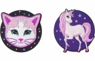 Schneiders Badges Unicorn + Cat 2 Stück, Eigenschaften: Keine