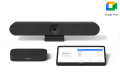 Logitech Huddle Room with TAP+Rally Bar Huddle for Google Meet