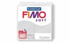 Fimo Modelliermasse Soft Grau, Packungsgrösse: 1 Stück, Set
