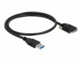 DeLock USB 3.0-Kabel USB A - Micro-USB B 0.5