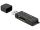 DeLock Card Reader Extern 91757 USB, Speicherkartentyp: microSD