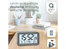 ADE Funkwecker mit Kalender, Funktionen: Umschaltbar °C/°F, Alarm