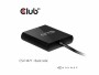 Club3D Club 3D Adapter USB Typ-A 3.1 - 2x DisplayPort