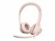 Logitech H390 USB COMPUTER HEADSET -ROSE-EMEA-914 NMS IN ACCS