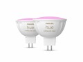 Philips Hue Leuchtmittel White & Col. Amb. MR16 Doppelpackpack, 2x400
