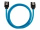 Corsair SATA3-Kabel Premium Set Blau 60 cm, Datenanschluss Seite