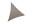 Nesling Sonnensegel Coolfit 360 cm, Dreieck, Tiefe: 360 cm, Breite: 360 cm, Detailfarbe: Anthrazit, Grau, Form: Eckig