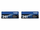 Brother Toner TN-241BK TWIN PACK Schwarz, Druckleistung Seiten