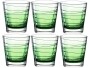 Leonardo Trinkglas Vario Struttura 250 ml, 6 Stück, Grün